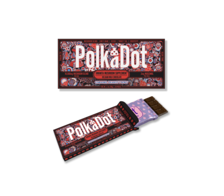 polka dot mushrooms bars